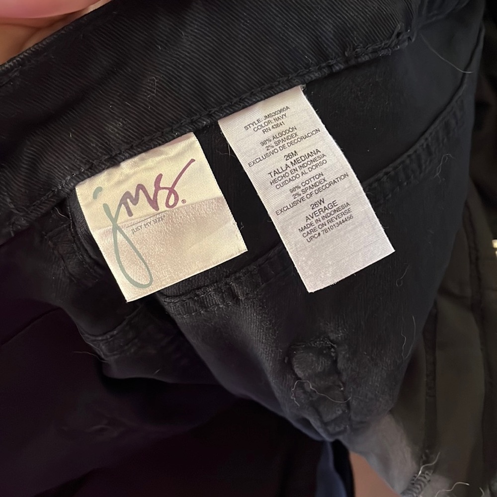 Just My Size Navy Pants